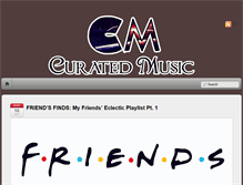 Tablet Screenshot of curatedmusic.com